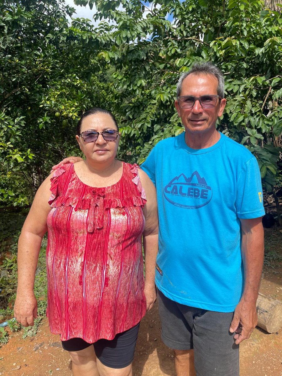 Foto de João Damaceno e Maria Divina